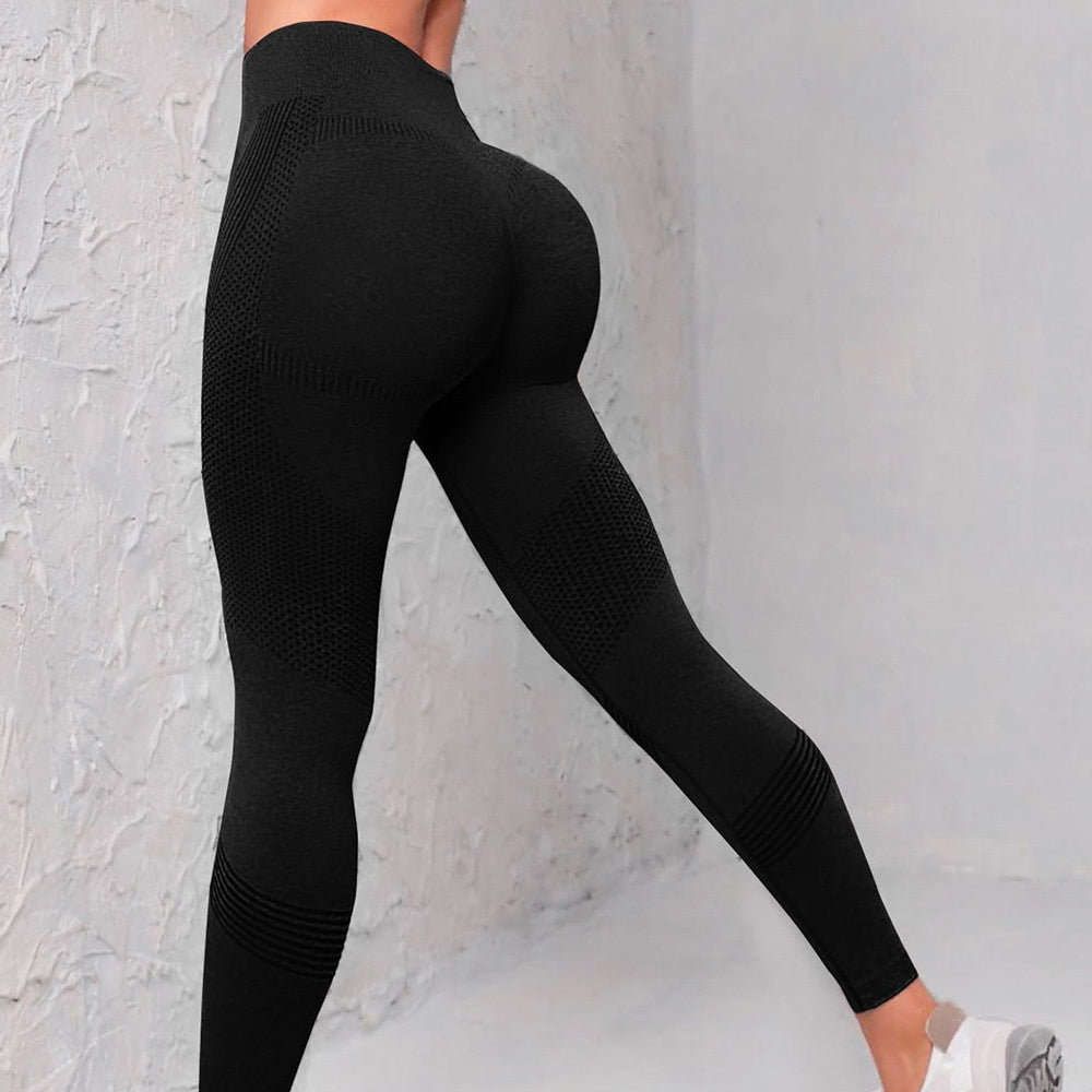 High-Waist Seamless Sculpting Leggings – Butt Lift
