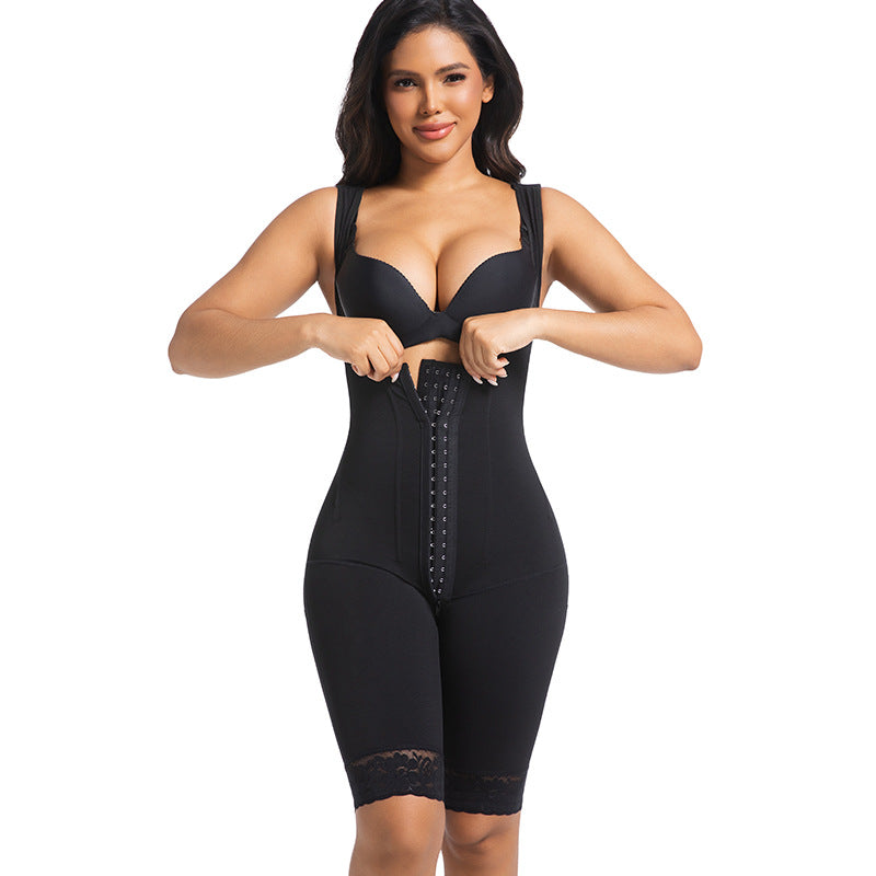 Seamless Full-Body Shaper – Front Closure