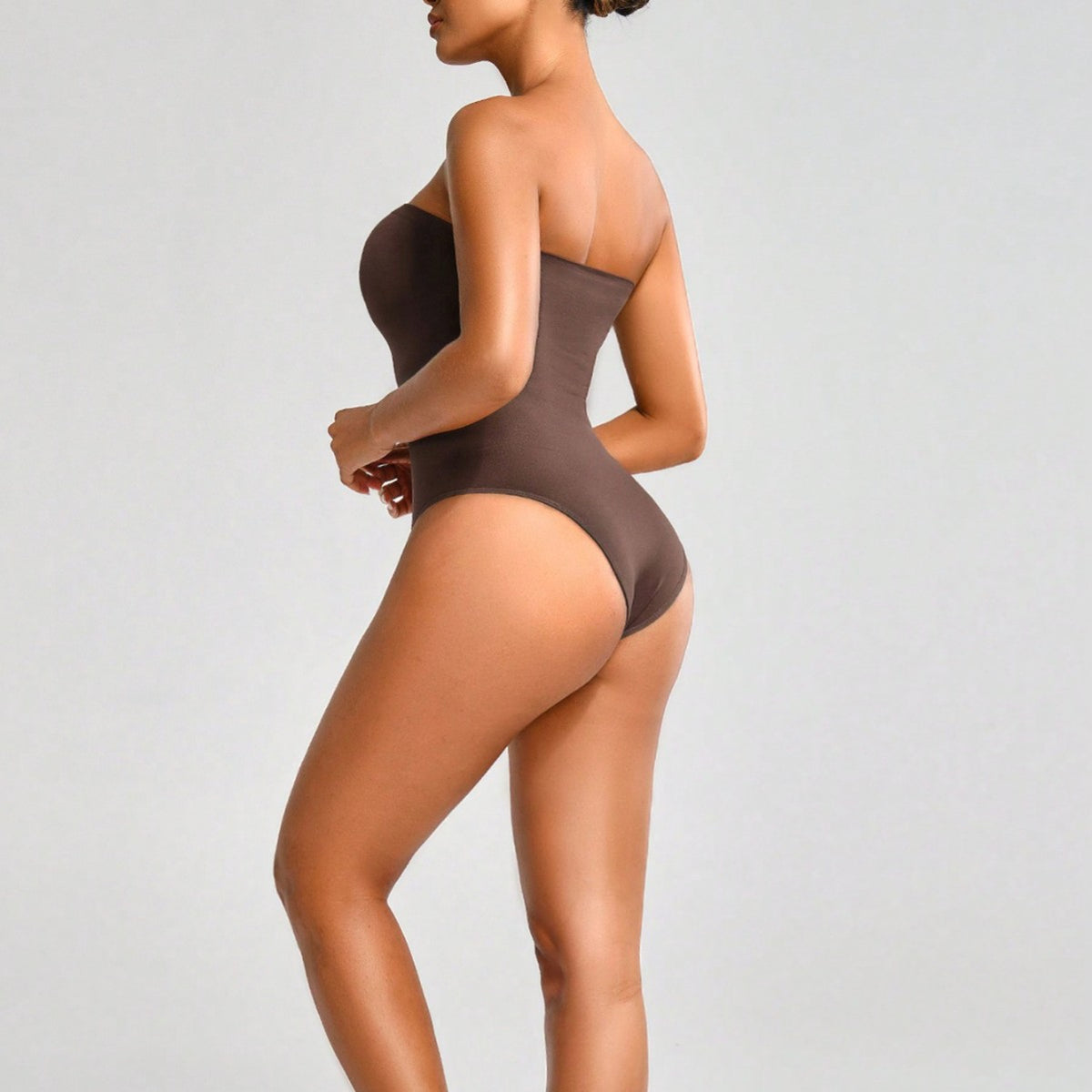 Strapless Seamless Sculpting Bodysuit – Waist & Tummy