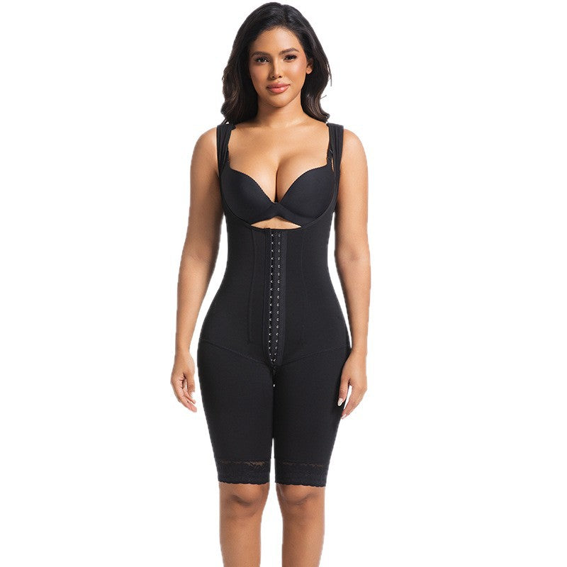 Seamless Full-Body Shaper – Front Closure